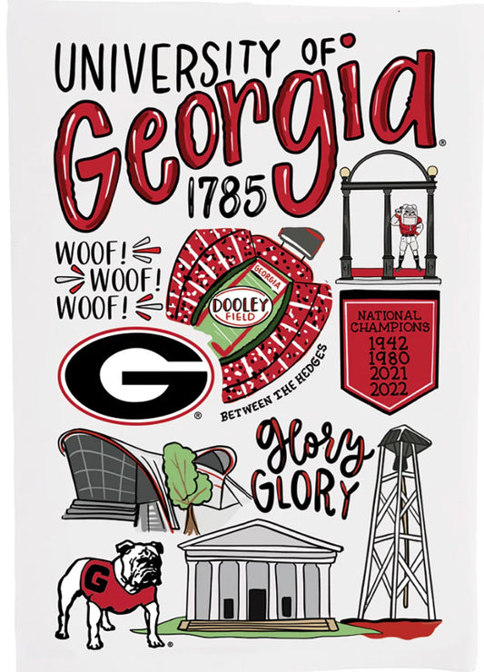 Georgia tea towel