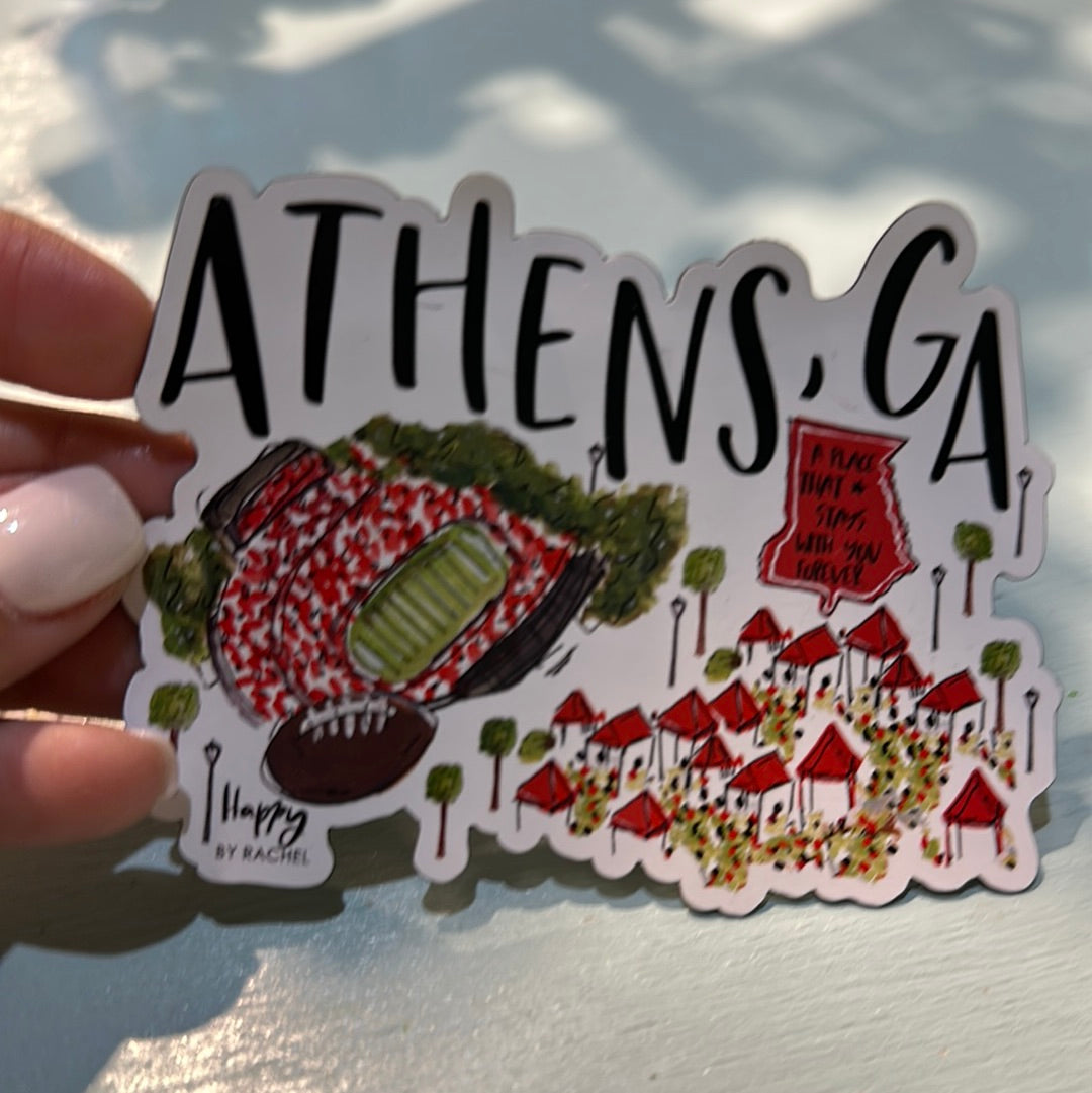 Athens sticker/magnet