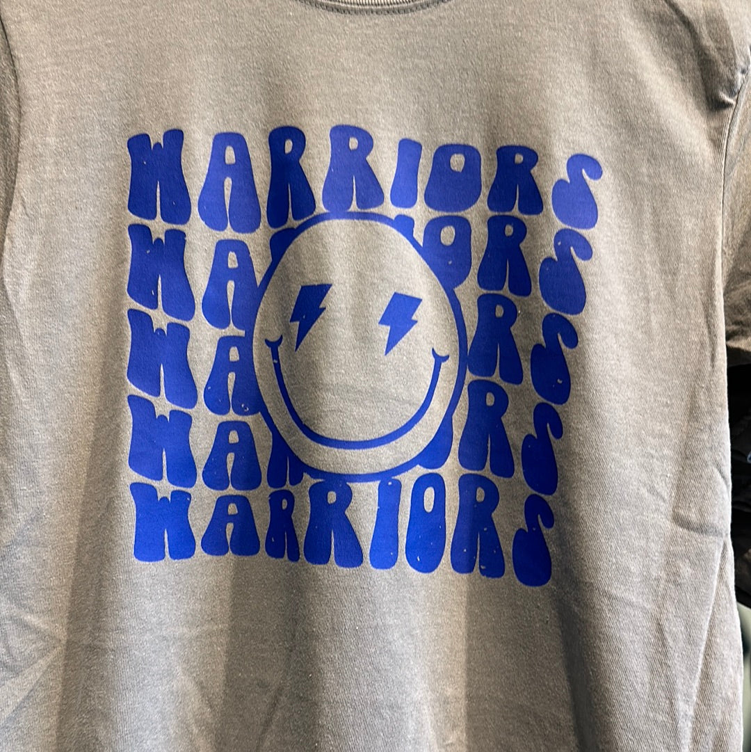 Warriors Smiley Tshirt