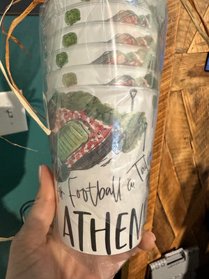 Athens reusable cup (sleeve of 6)