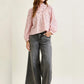 Judy Blue Mid Rise Palazzo Split Back Yoke Minimalist