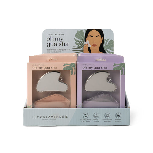 Lemon Lavender® Oh My Gua Sha&nbsp;Stainless Steel Gua Sha