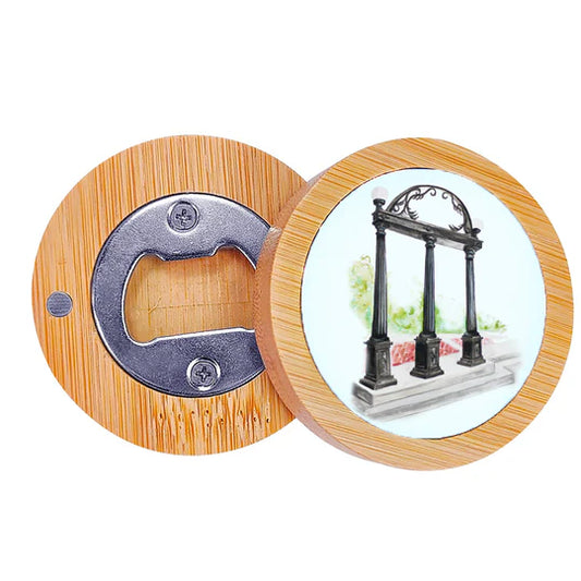 Arches Bottle Opener Magnet