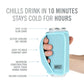 Insta Chill Slim Can Sleeve in Ice
