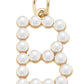 Pearl Initial Charm