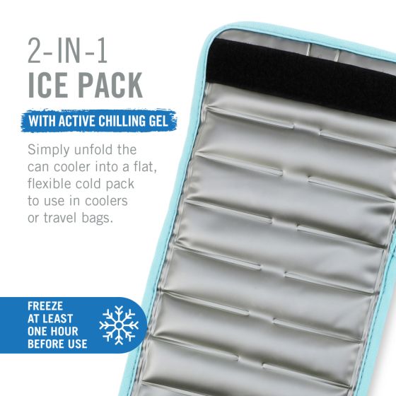 Insta Chill Slim Can Sleeve in Ice