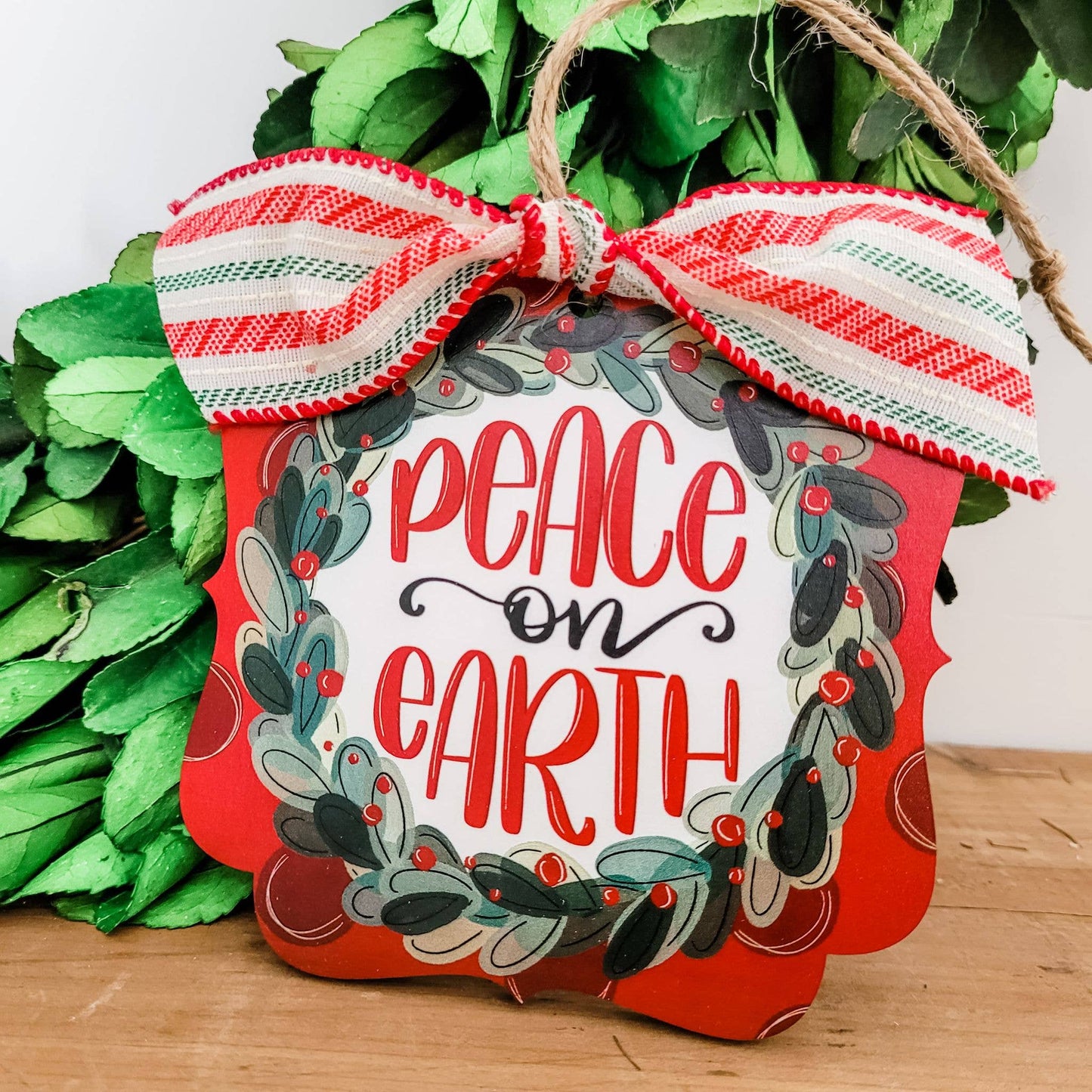 Christmas Ornament - Peace on Earth