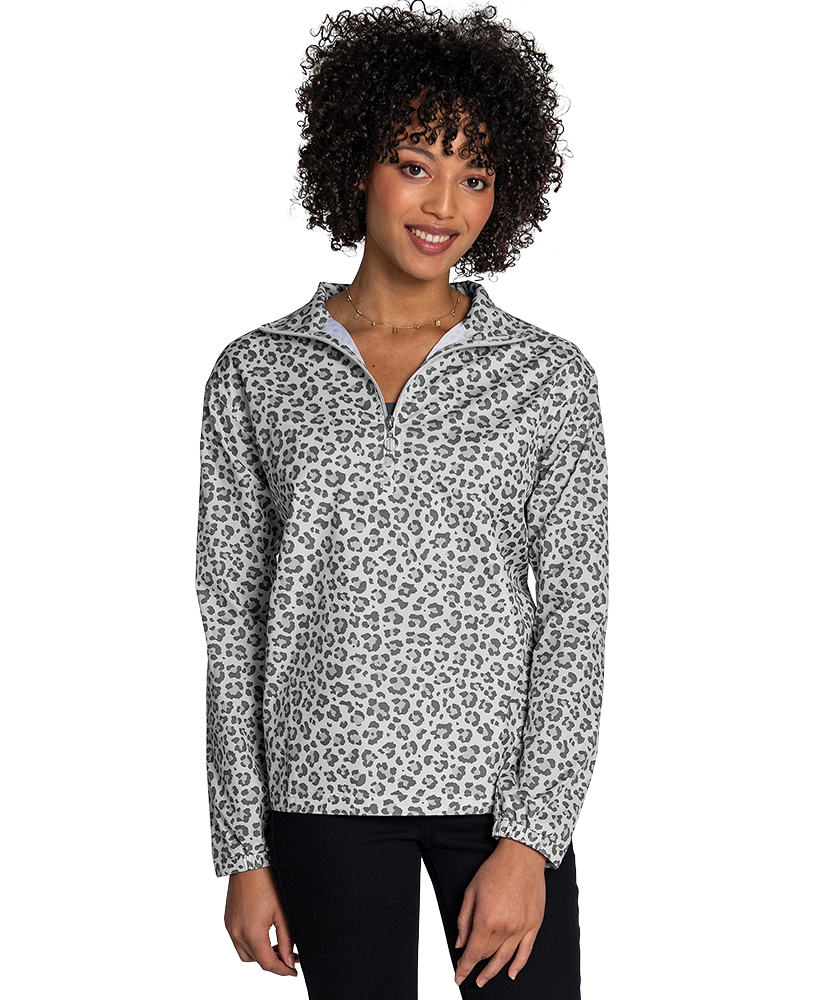 Leopard lightweight pullover