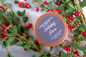 Holiday Home | Holiday Candle Collection: 4oz tin