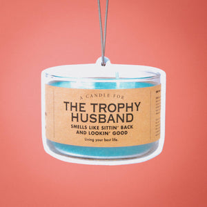 Trophy Husband Air Freshener | Funny Car Air Freshener