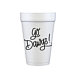 Game Day Cups: Go Dawgs Black