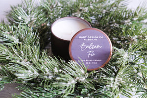 Balsam Fir | Holiday Candle Collection **BESTSELLER: 4oz tin