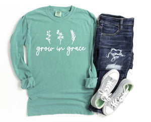 Grow in Grace Tshirt, sweatshirt