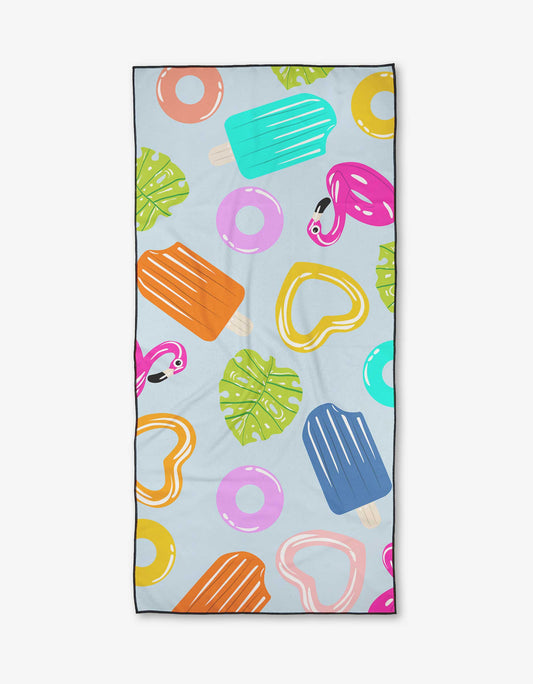 Pool Party Beach Towel