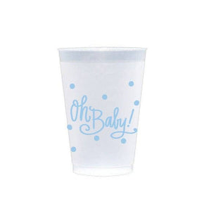 Oh Baby! (3 colors) | Frosted Cups: Baby Blue