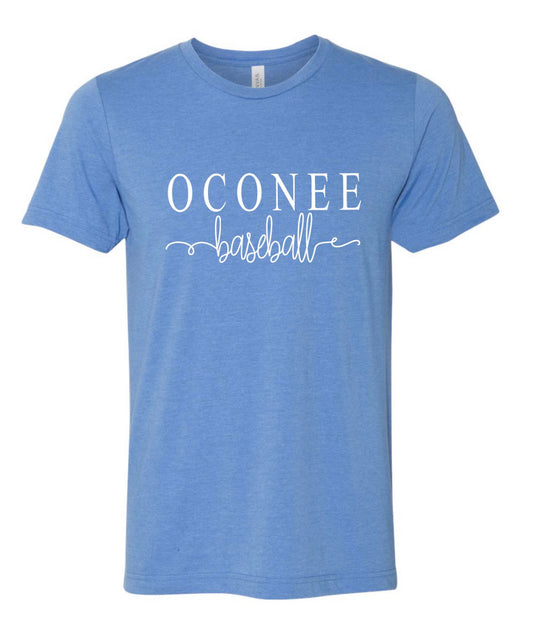 Oconee script Baseball