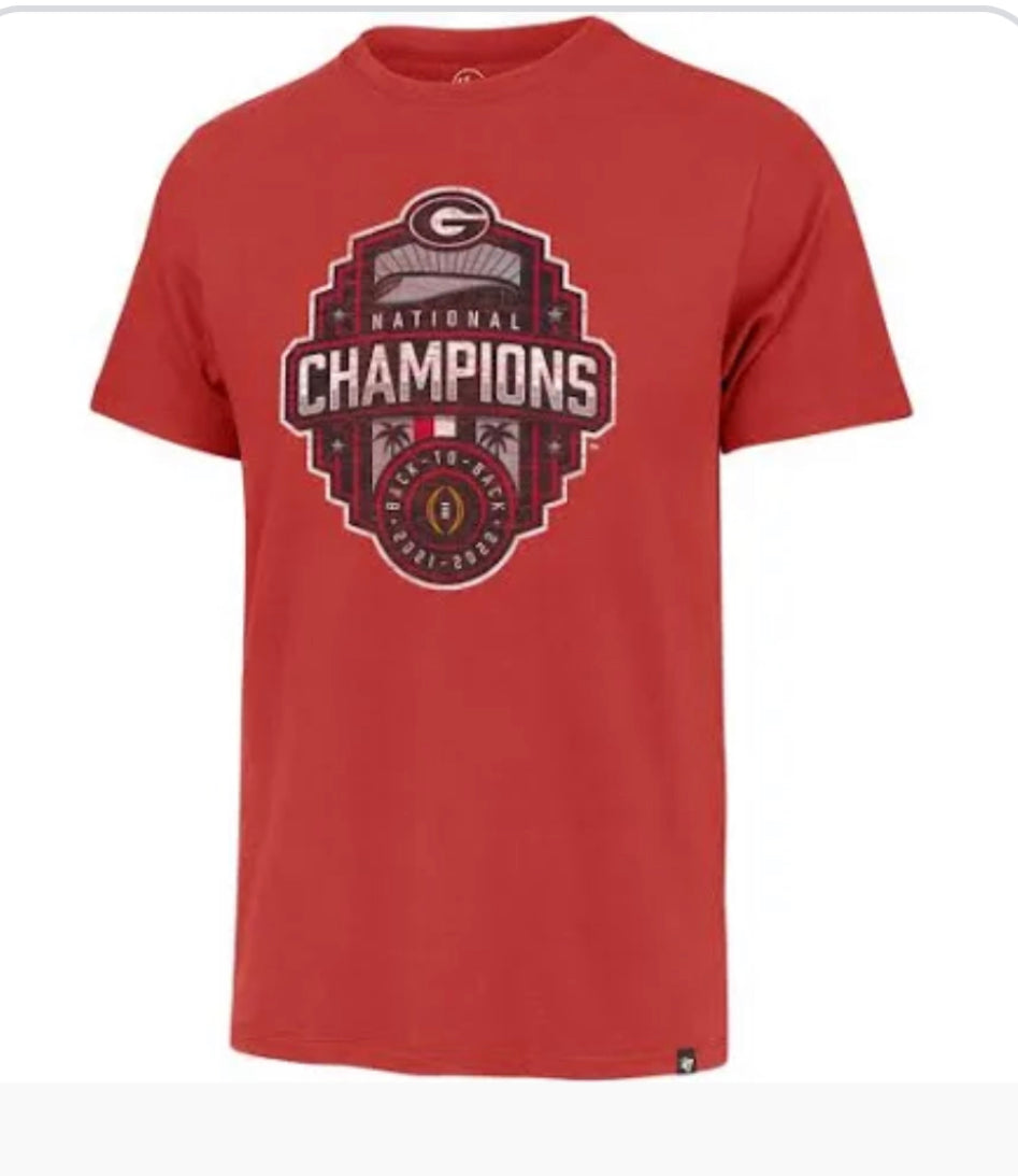 Georgia National Championship 47 Brand Tee (2 color options)