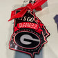 Let’s Go dawgs state ornament