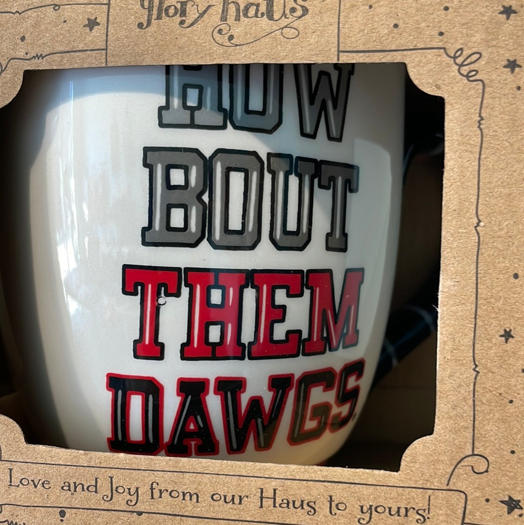 How bout them dawgs coffee mug