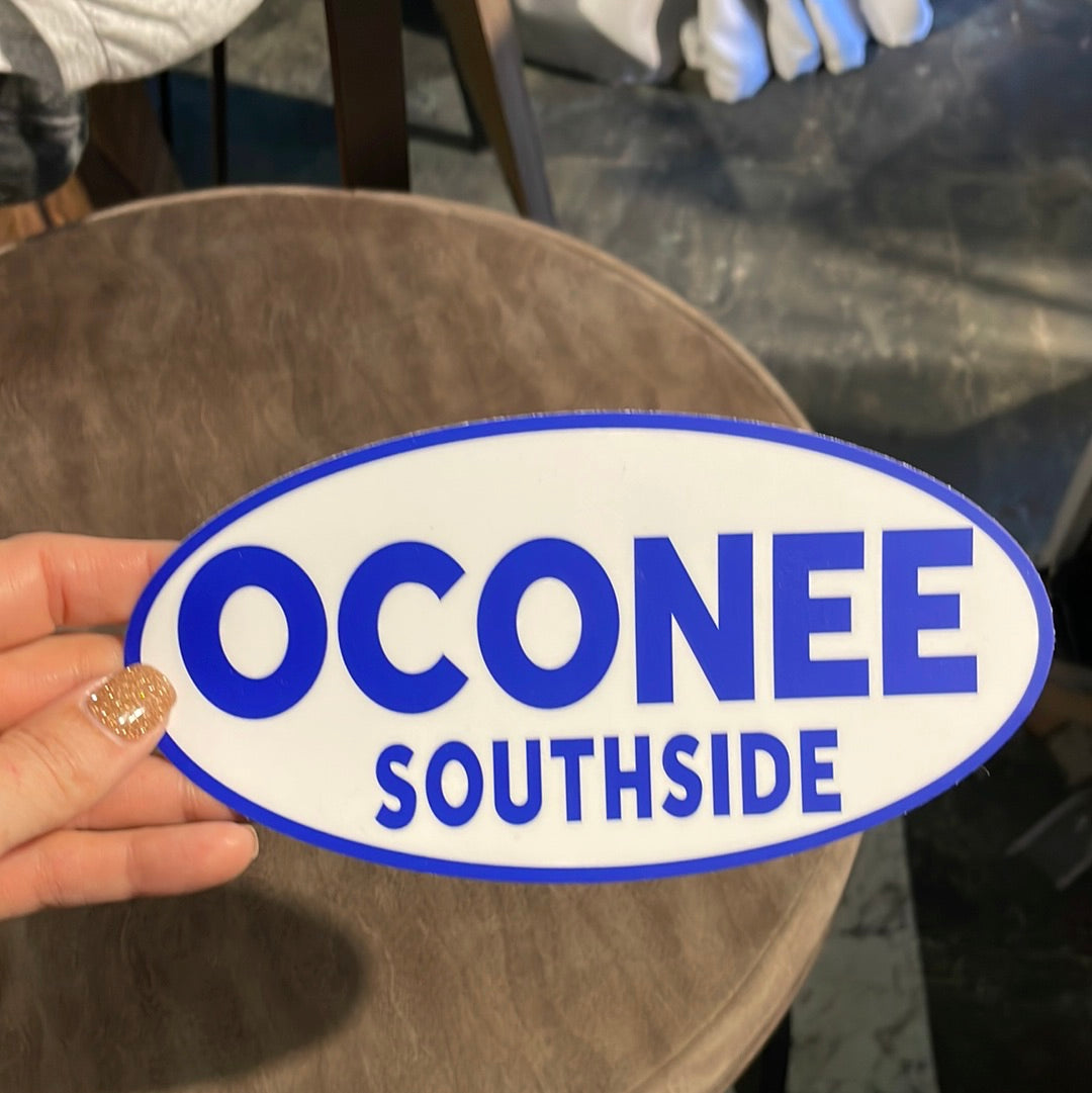 oconee bumper sticker