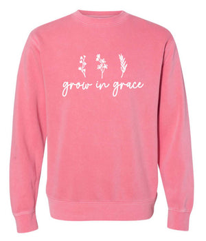Grow in Grace Tshirt, sweatshirt