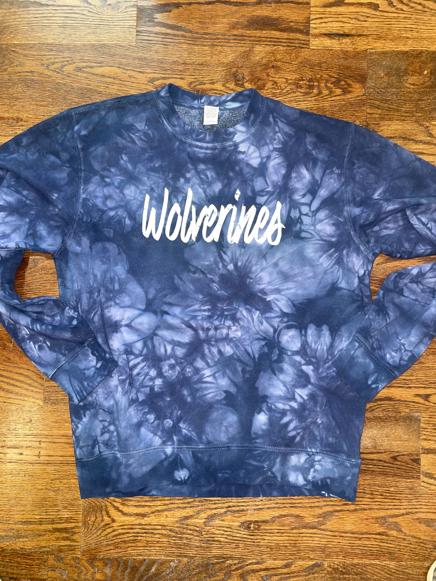 Wolverines Tie Dye sweatshirt