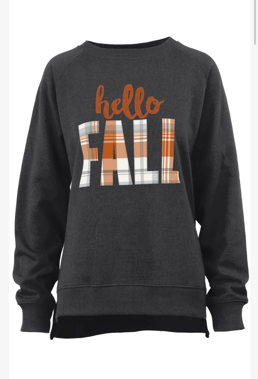 Hello fall sweatshirt