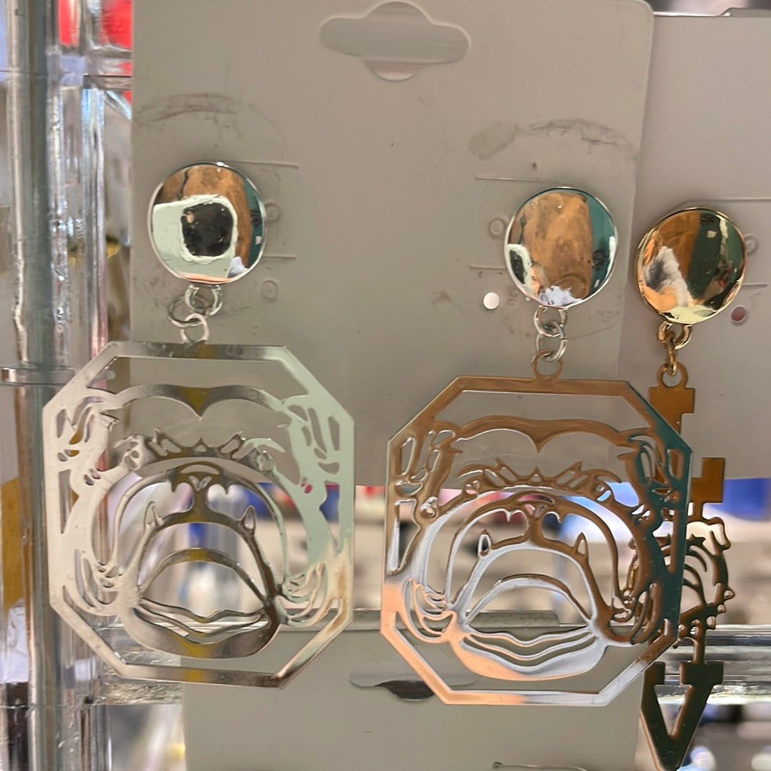Georgia metal earrings