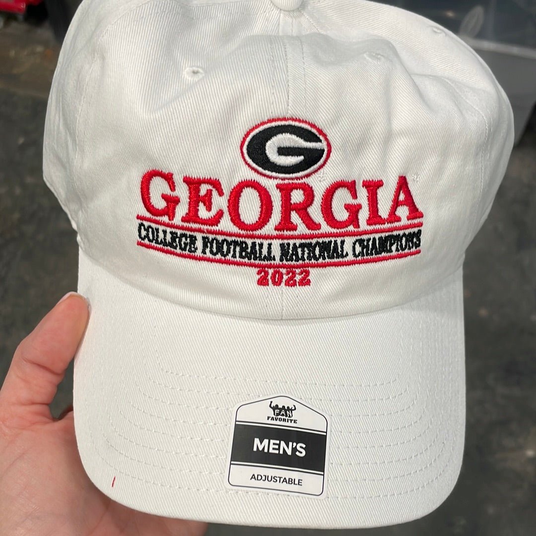 Georgia national champs hat