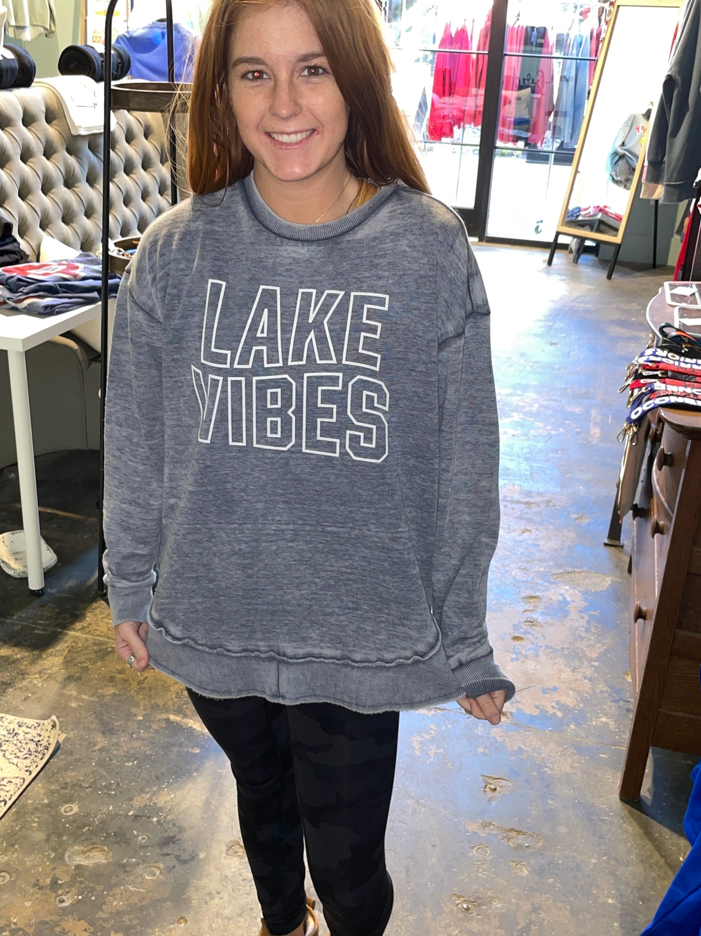 Lake vibes sweatshirt