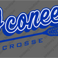 Oconee Lacrosse with stick